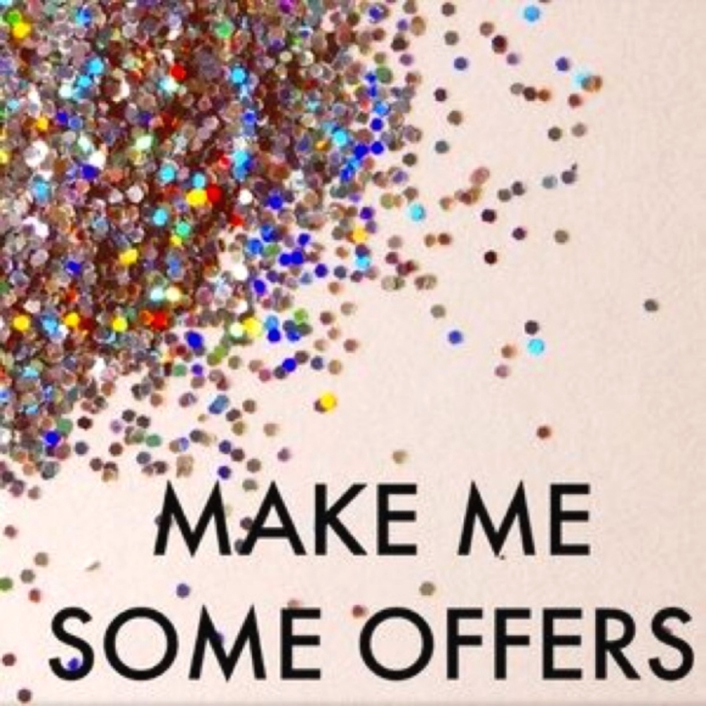 Open to ALL offers! 💕 Bundle and save! I will give you a sweet deal!